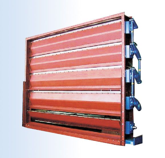 電動單擋板風(fēng)門